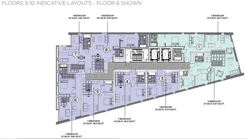 Third Floor floor plans