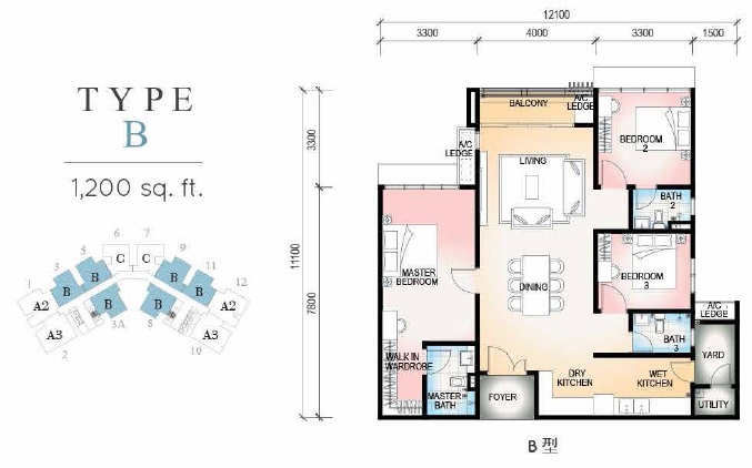botanika-floor-plans-type-B-1200sqft