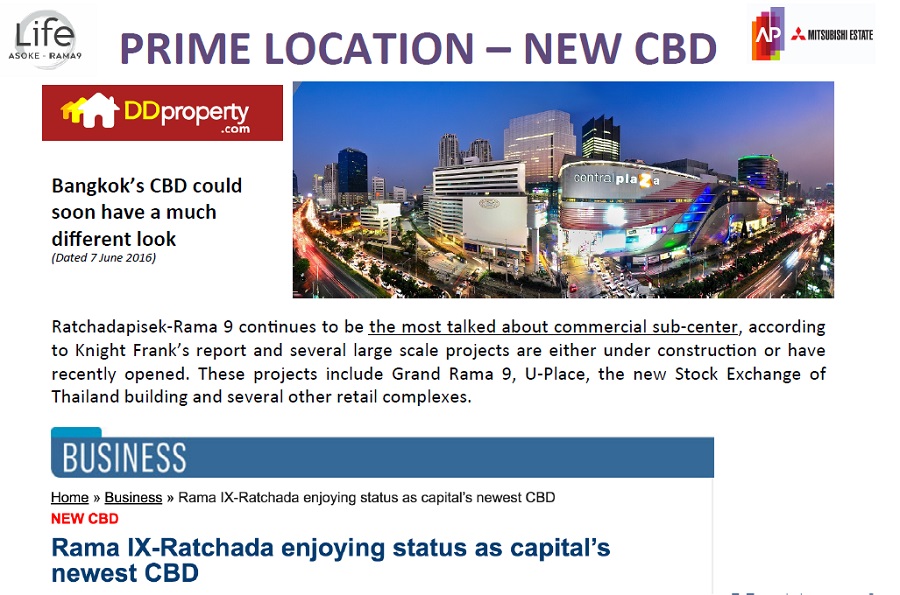 New Rama 9 CBD at Phra Ram 9 & Life Asoke Rama 9