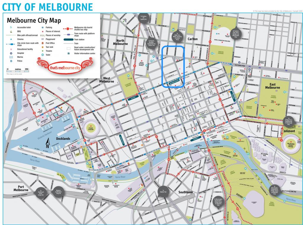 Melbourne City Map & Where Is Victoria One